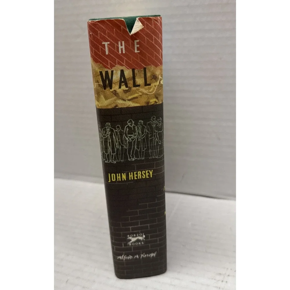 1950 THE WALL John Hersey, 1st Edition, Hardcover, Alfred A. Knopf New York